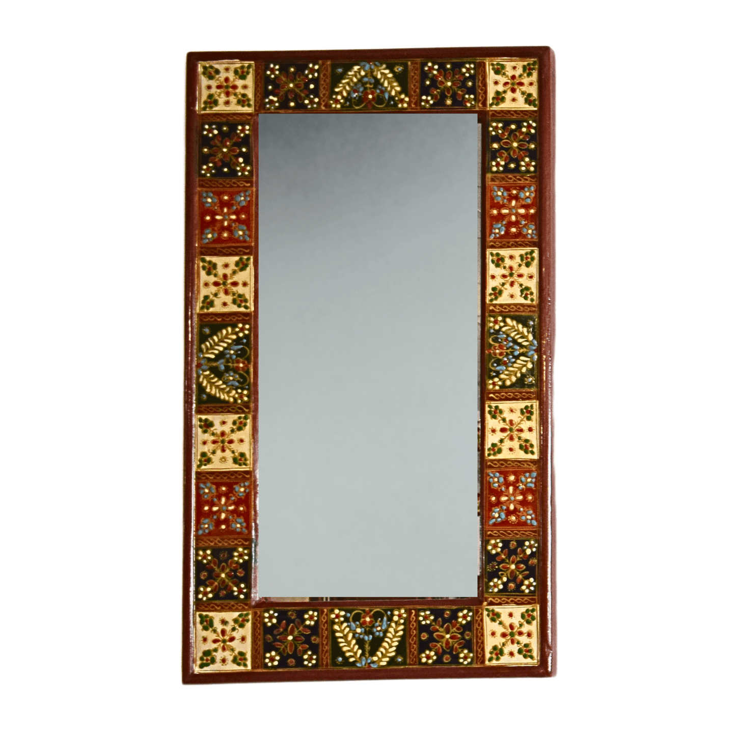 Wall Mirror Frame Hand Made with Lacquer Art